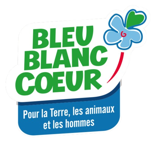 Logo Bleu Blanc Coeur, pour la terre, les animaux et les hommes
